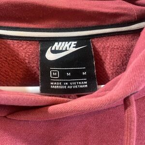 Maroon Nike Women’s Sportswear Hoodie - Size Medium